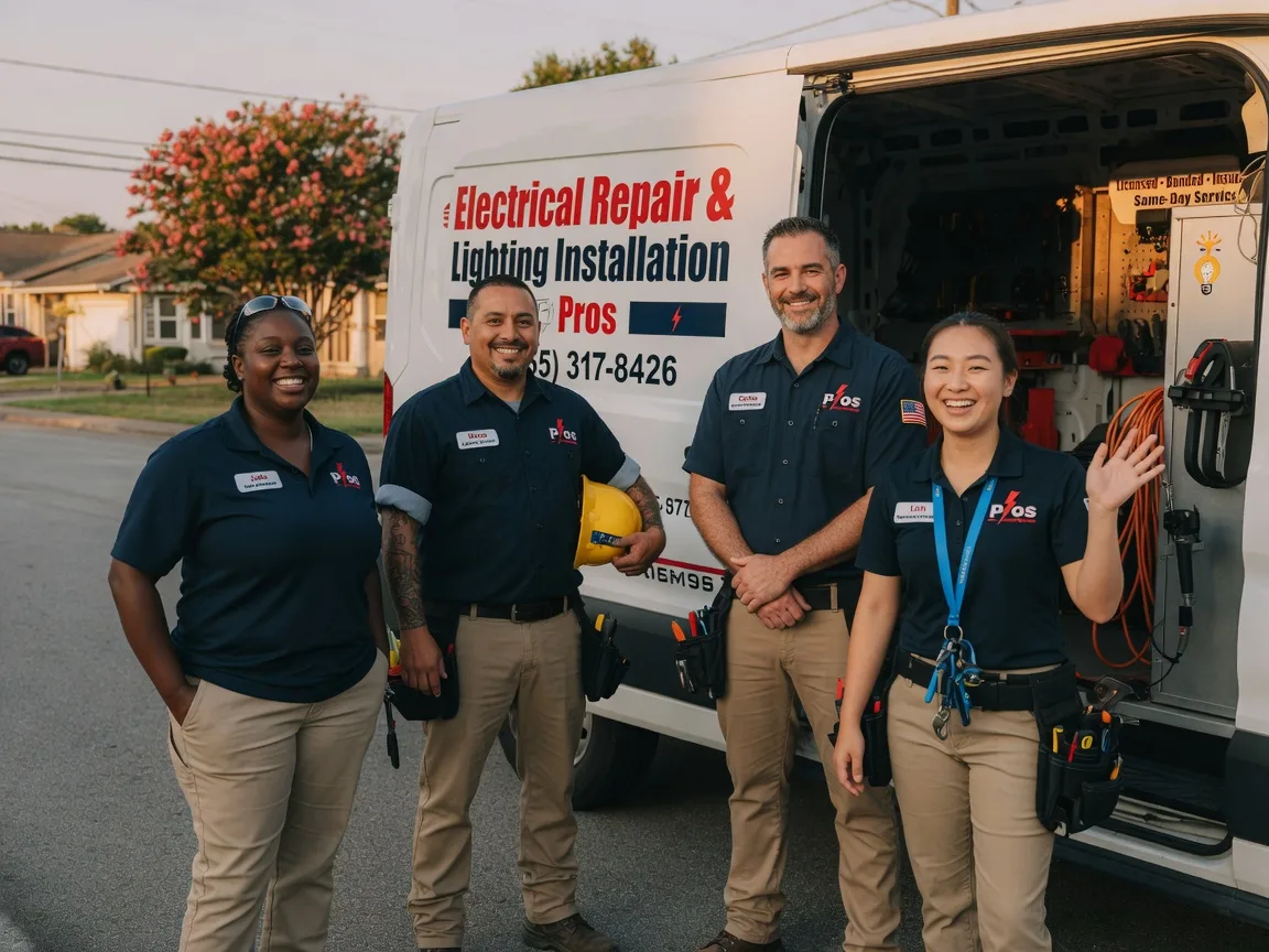 Licensed Electrician company in Jamestown, LA